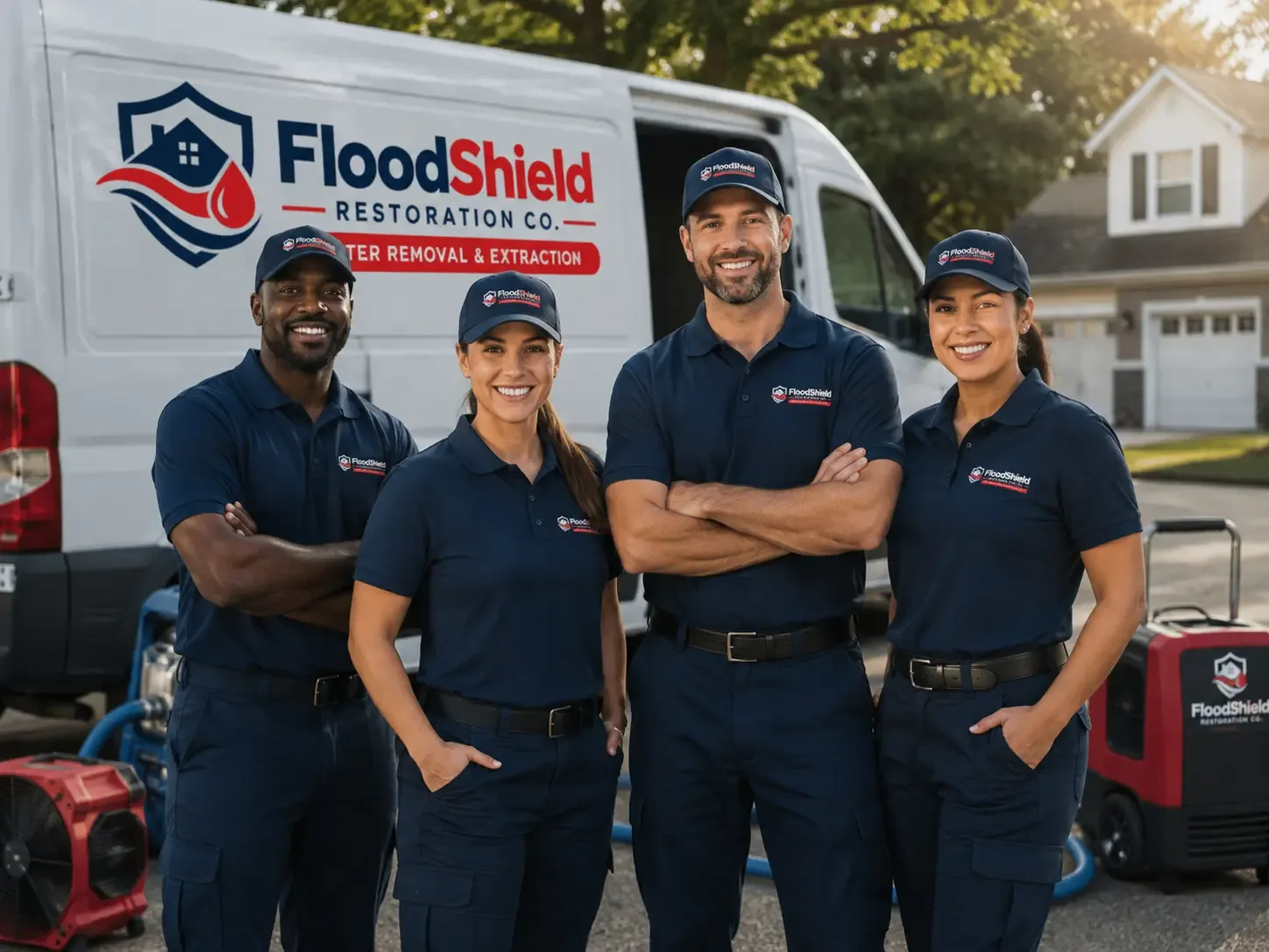 Flood Damage Restoration company in Paradise, TX
