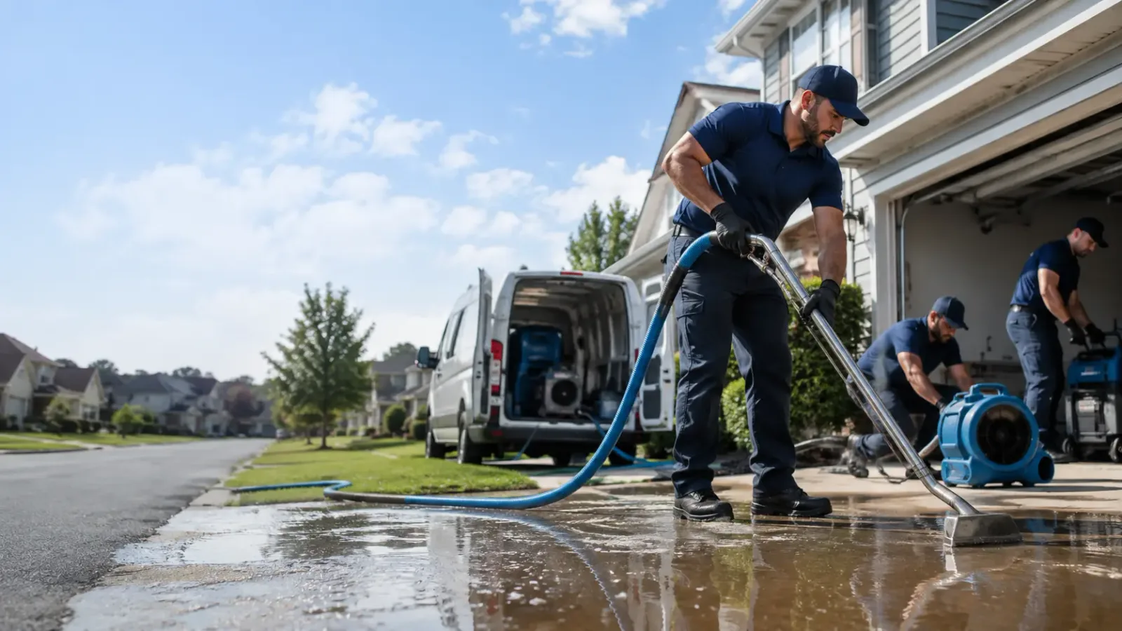 Flood Damage Restoration in Paradise, TX